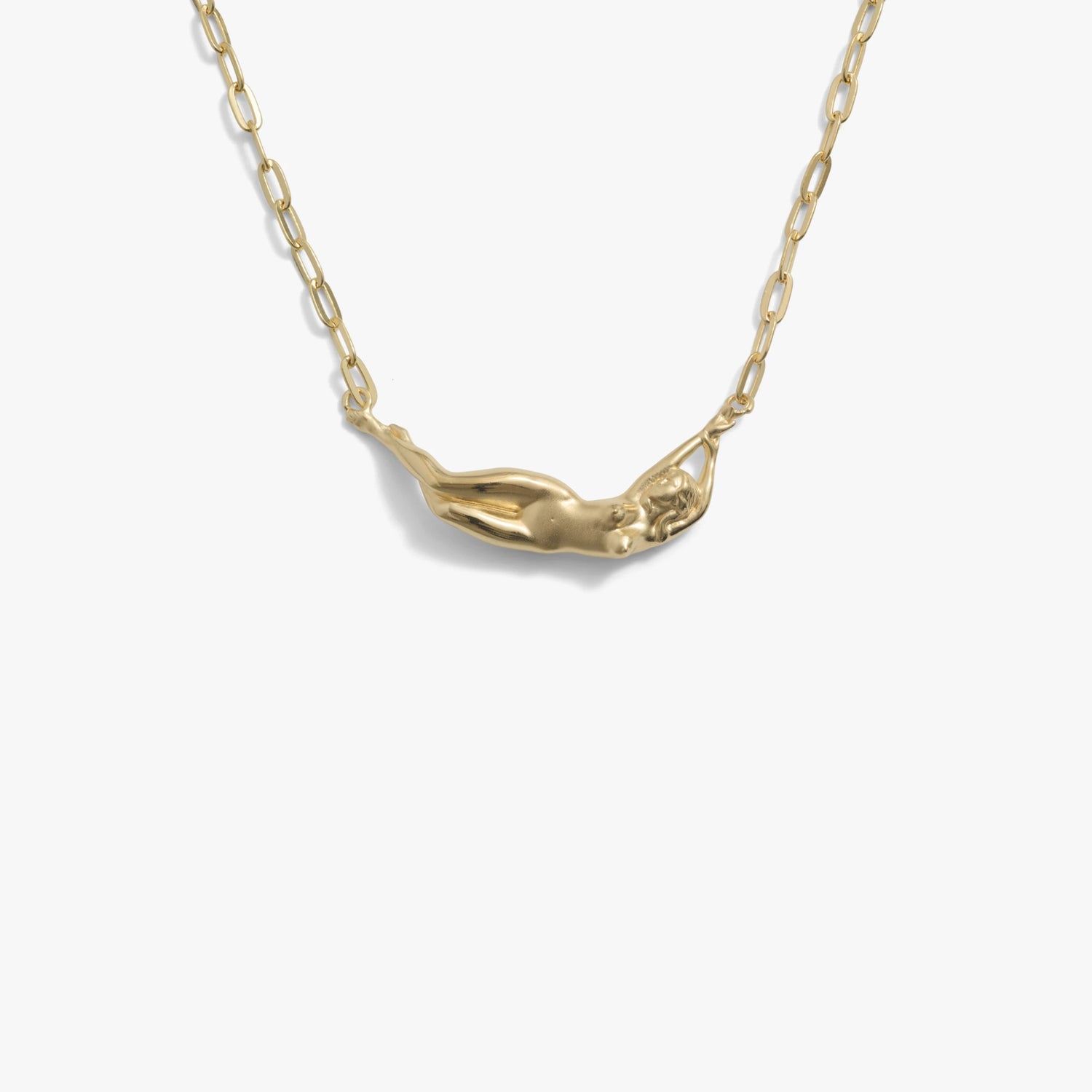 Product image of Awe Inspired Necklaces 14K Yellow Gold Vermeil Divine Feminine Necklace