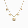 Awe Inspired Necklaces 14k Yellow Gold Vermeil Falling Star Collar