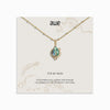 Awe Inspired Necklaces 14K Yellow Gold Vermeil For My Mom Card Gift Set