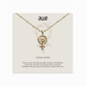 Awe Inspired Necklaces 14K Yellow Gold Vermeil For My Sister Card Gift Set