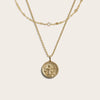 Awe Inspired Necklaces 14K Yellow Gold Vermeil Fortuna's Abundance Necklace Set