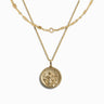 Awe Inspired Necklaces 14K Yellow Gold Vermeil Fortuna's Abundance Necklace Set