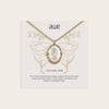 Awe Inspired Necklaces 14K Yellow Gold Vermeil Girl Mom Card Gift Set