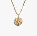 Awe Inspired Necklaces 14K Yellow Gold Vermeil / Hecate / 16-18 Goddess Coin Necklace