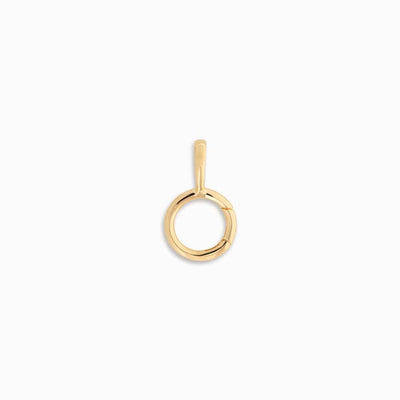 Awe Inspired Necklaces 14K Yellow Gold Vermeil Large Charm Link