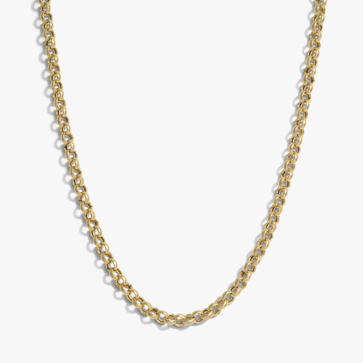 Awe Inspired Necklaces 14K Yellow Gold Vermeil Long Rolo Chain