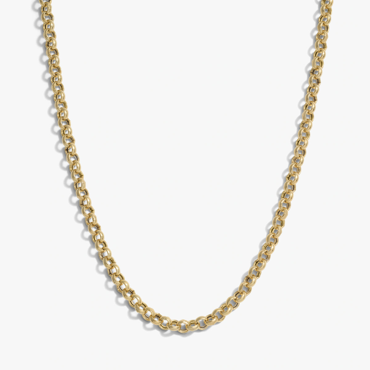 Awe Inspired Necklaces 14K Yellow Gold Vermeil Long Rolo Chain