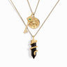 Awe Inspired Necklaces 14K Yellow Gold Vermeil Medusa’s Power Unlocked Necklace Set