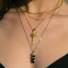 Awe Inspired Necklaces 14K Yellow Gold Vermeil Medusa’s Power Unlocked Necklace Set