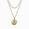 Awe Inspired Necklaces 14K Yellow Gold Vermeil Mini Artemis with Delicate Paperclip