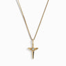 Awe Inspired Necklaces 14K Yellow Gold Vermeil / Mini Mini Flying Dagger Necklace