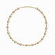 Awe Inspired Necklaces 14K Yellow Gold Vermeil Moonstone Tennis Necklace