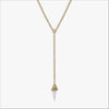 Awe Inspired Necklaces 14K Yellow Gold Vermeil Oracle Pendulum Lariat