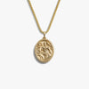 Awe Inspired Necklaces 14K Yellow Gold Vermeil Poseidon Necklace