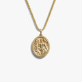 Awe Inspired Necklaces 14K Yellow Gold Vermeil Poseidon Necklace