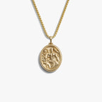 Awe Inspired Necklaces 14K Yellow Gold Vermeil Poseidon Necklace