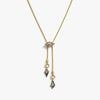 Awe Inspired Necklaces 14K Yellow Gold Vermeil Prism Bolo Necklace