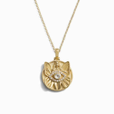 Awe Inspired Necklaces 14K Yellow Gold Vermeil Psyche Necklace