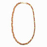 Awe Inspired Necklaces 14K Yellow Gold Vermeil / Red Chunky Colored Enamel Necklace