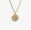 Awe Inspired Necklaces 14K Yellow Gold Vermeil / Rhiannon / 16-18 Goddess Coin Necklace