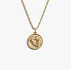 Awe Inspired Necklaces 14K Yellow Gold Vermeil / Rhiannon / 16-18 Goddess Coin Necklace