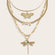 Awe Inspired Necklaces 14K Yellow Gold Vermeil Secret Forest Charm Necklace Set