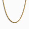 Awe Inspired Necklaces 14K Yellow Gold Vermeil Snake Chain