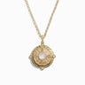 Awe Inspired Necklaces 14K Yellow Gold Vermeil Special Edition Manifestation Locket Necklace