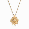Awe Inspired Necklaces 14K Yellow Gold Vermeil / Special Edition Medusa / 20"-22" Box Chain Special Edition Goddess Necklace