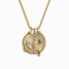Awe Inspired Necklaces 14K Yellow Gold Vermeil Special Edition Persephone + Snake Halo Set