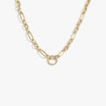 Awe Inspired Necklaces 14K Yellow Gold Vermeil Statement Single Charm Collector Necklace