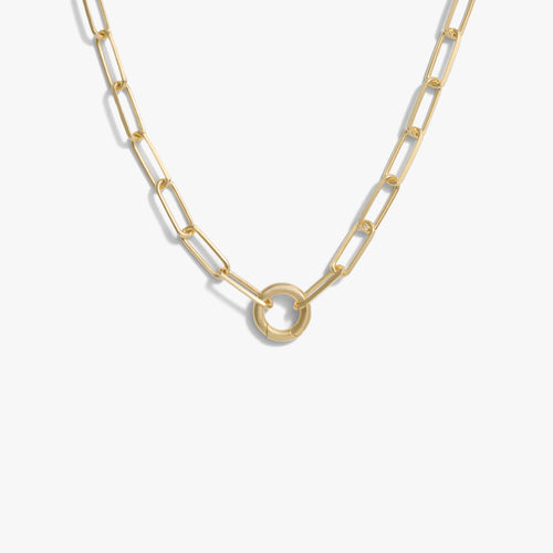 Awe Inspired Necklaces 14K Yellow Gold Vermeil The Charm Collector Necklace