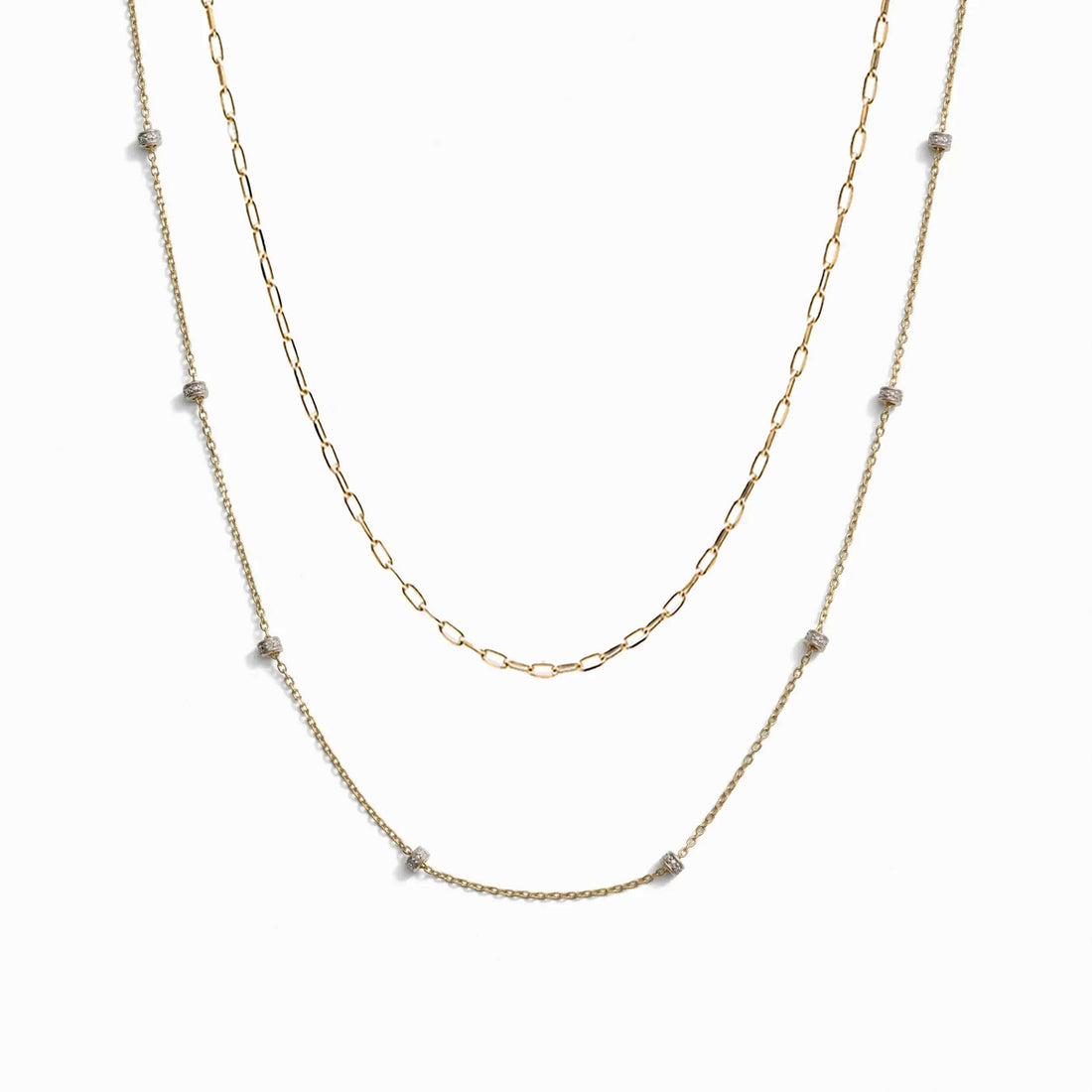 Awe Inspired Necklaces 14K Yellow Gold Vermeil The Essential Necklace Set