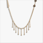 Awe Inspired Necklaces 14K Yellow Gold Vermeil / Tiger's Eye Long Boho Necklace