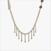 Awe Inspired Necklaces 14K Yellow Gold Vermeil / Tiger's Eye Long Boho Necklace