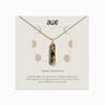 Awe Inspired Necklaces 14K Yellow Gold Vermeil Transitions Card Gift Set