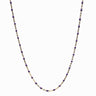 Awe Inspired Necklaces 14K Yellow Gold Vermeil / Violet / 14"-18" Colored Enamel Necklace