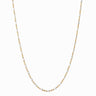 Awe Inspired Necklaces 14K Yellow Gold Vermeil / White / 14"-18" Colored Enamel Necklace