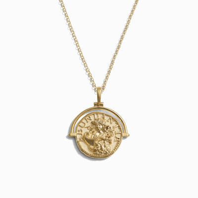 Awe Inspired Necklaces 16-18 / 14K Yellow Gold Vermeil Abundantia Necklace