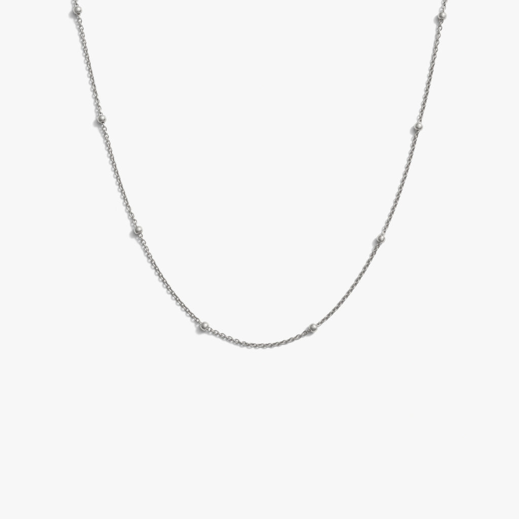 Awe Inspired Necklaces 925 Sterling Silver / 16-18 Forzatina Bead Chain