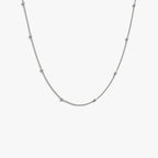 Awe Inspired Necklaces 925 Sterling Silver / 16-18 Forzatina Bead Chain