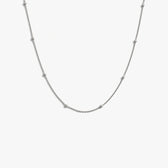 Awe Inspired Necklaces 925 Sterling Silver / 16-18 Forzatina Bead Chain