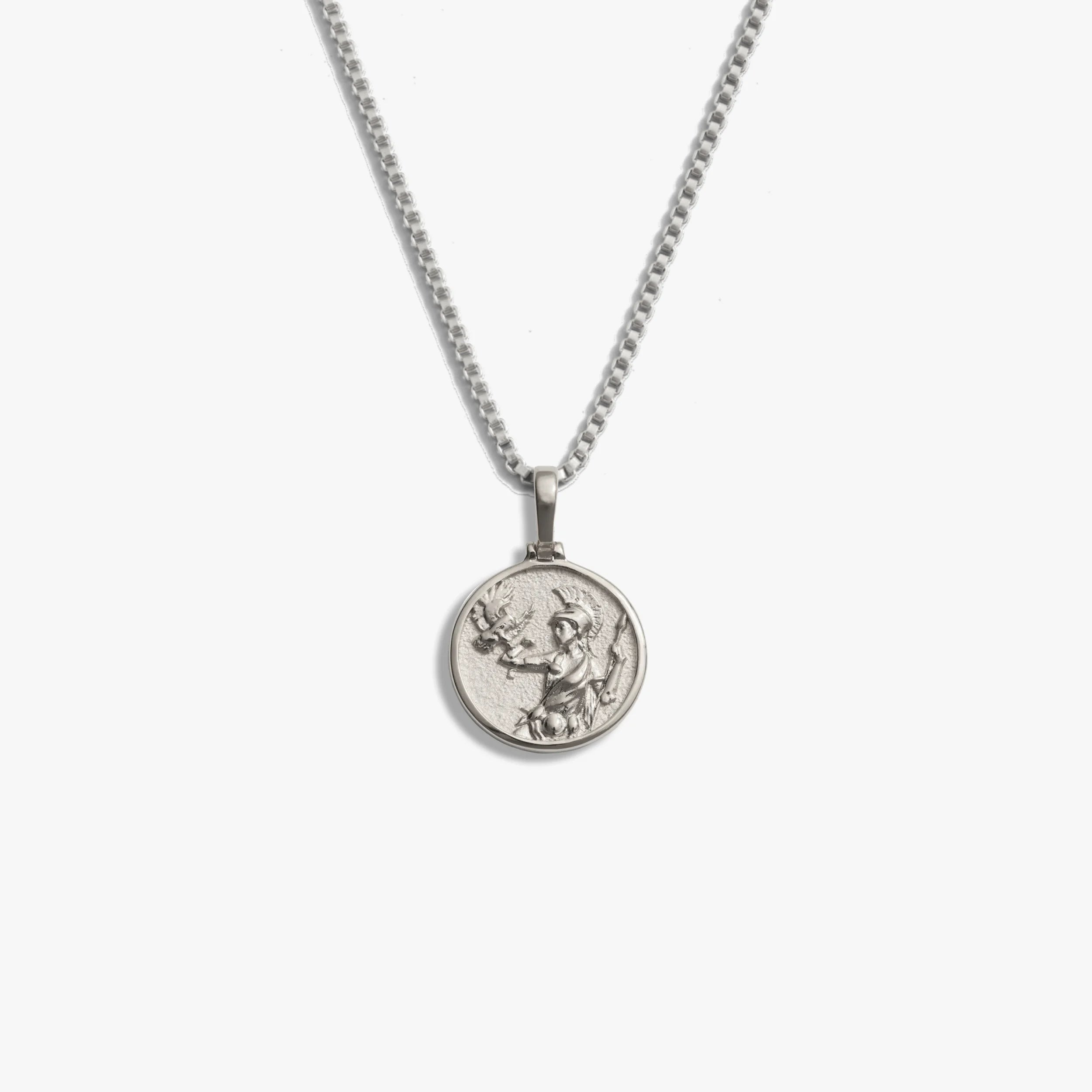 Awe Inspired Necklaces 925 Sterling Silver / 16"-18" / Mini Mini Athena Necklace