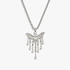 Awe Inspired Necklaces 925 Sterling Silver / 16-18" Rolo Chain Chandelier Phoenix Necklace