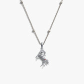 Awe Inspired Necklaces 925 Sterling Silver / 16-18'' Stallion Necklace