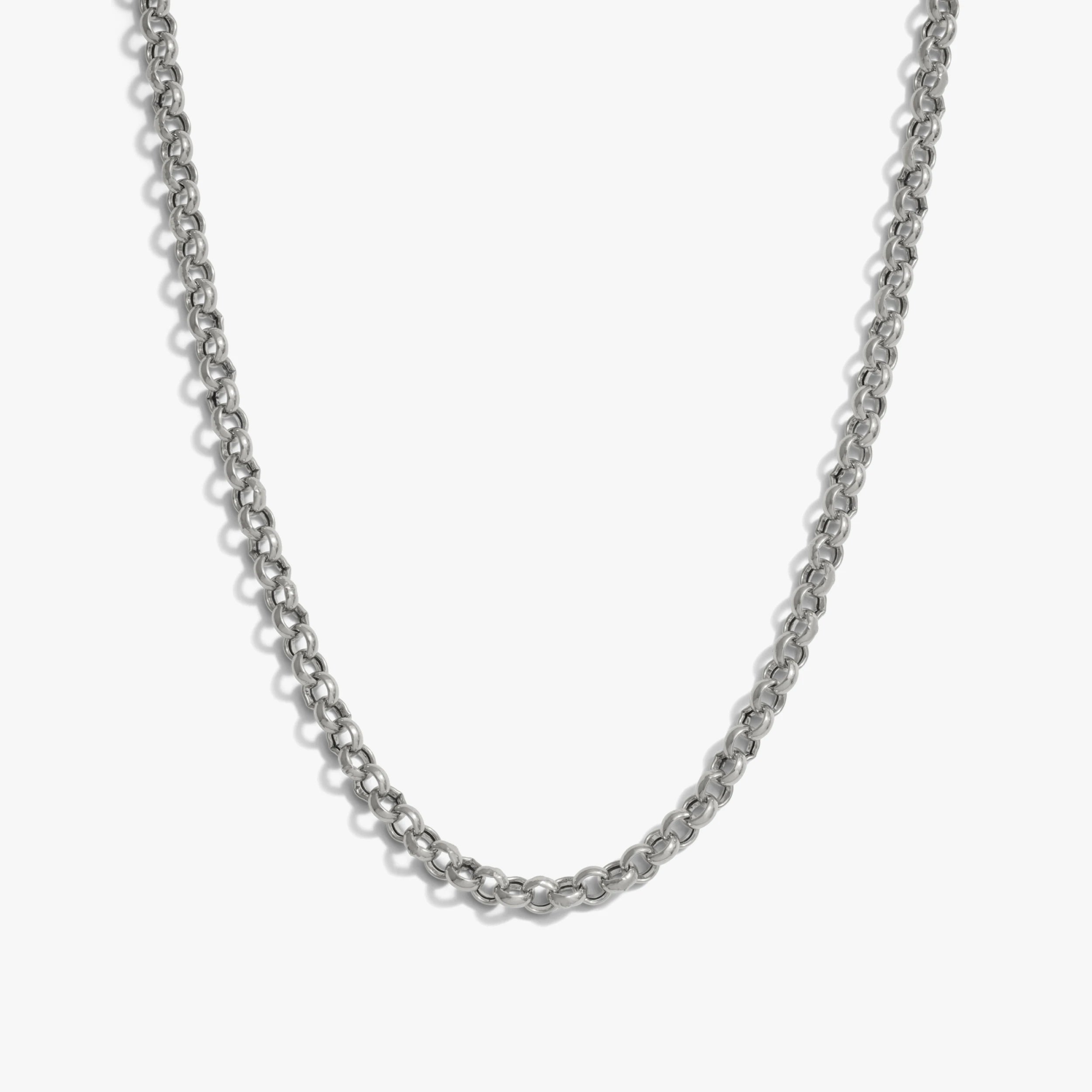 Awe Inspired Necklaces 925 Sterling Silver / 20" 2.4mm Rolo Chain