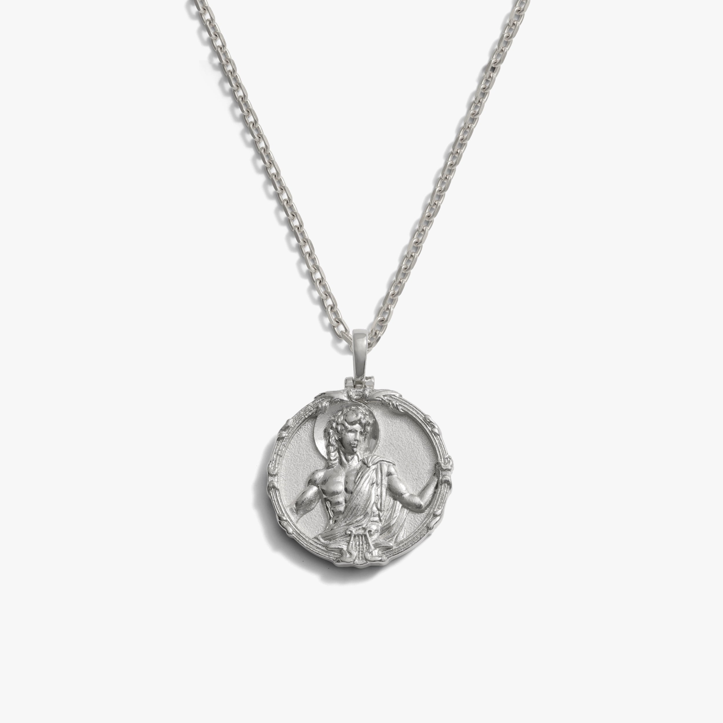 Awe Inspired Necklaces 925 Sterling Silver / 20" French Cable Apollo Necklace