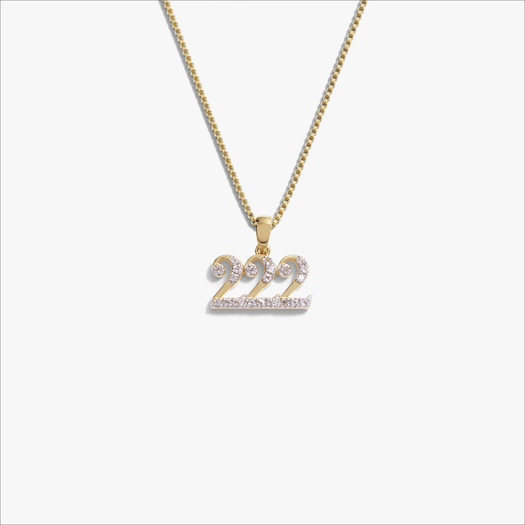 Awe Inspired  Necklaces Angel Number Necklace