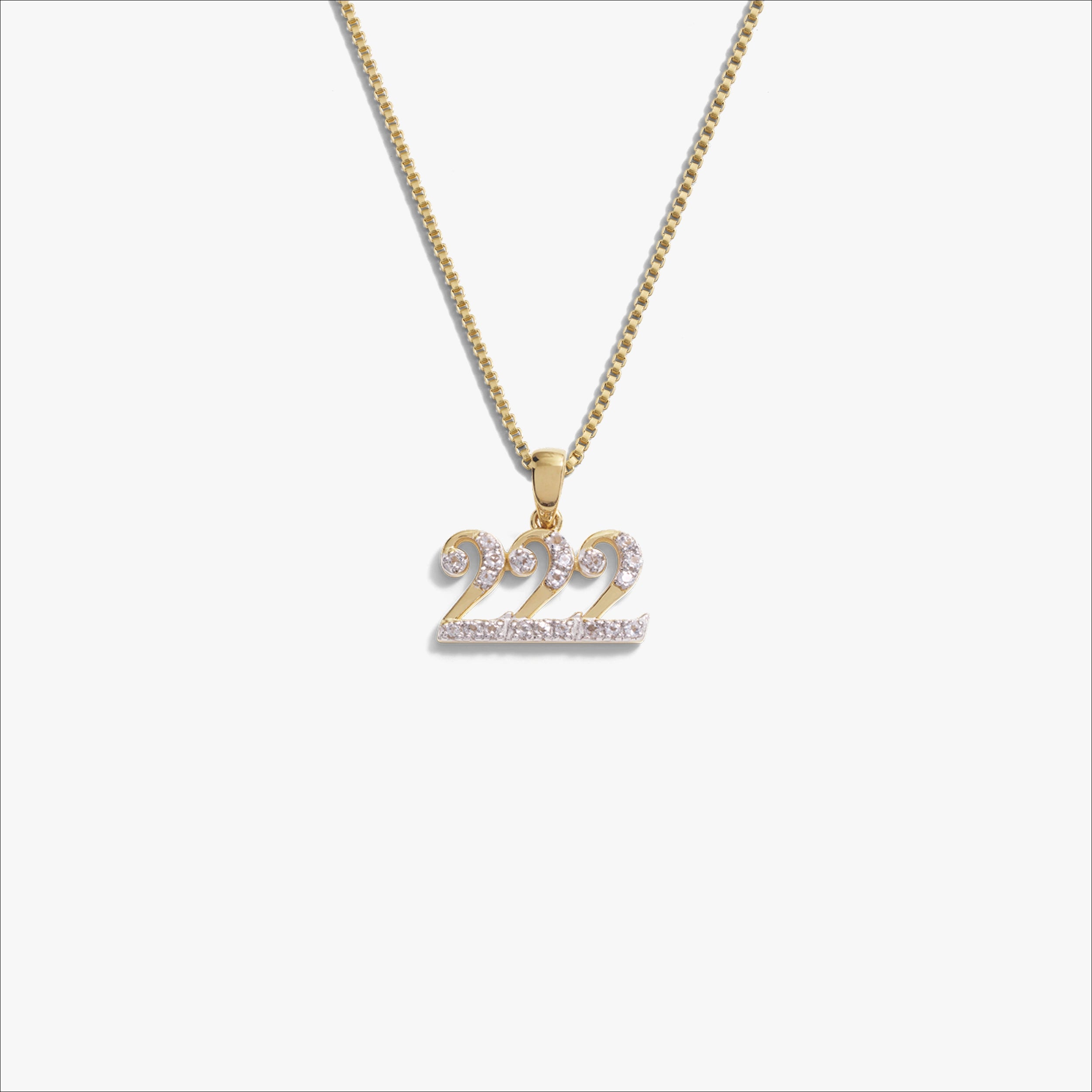 Awe Inspired  Necklaces Angel Number Necklace