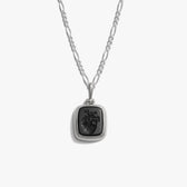 Awe Inspired Necklaces 925 Sterling Silver Anatomical Heart Figaro Necklace